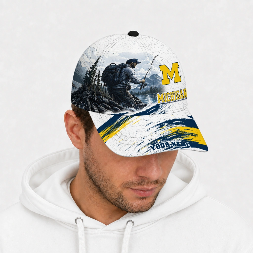 michigan-wolverines-cap-custom-photo-realistic-blue-white-new-arrival.webp