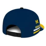 michigan-wolverines-cap-custom-tropical-floral-blue-best-selling.webp