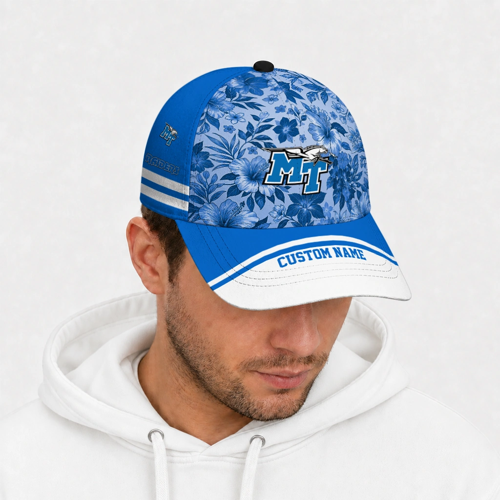 middle-tennessee-blue-raiders-cap-custom-tropical-floral-blue-new-arrival.webp