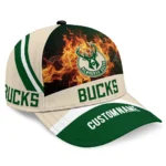 milwaukee-bucks-cap-custom-blazing-fire-green-best-selling.webp