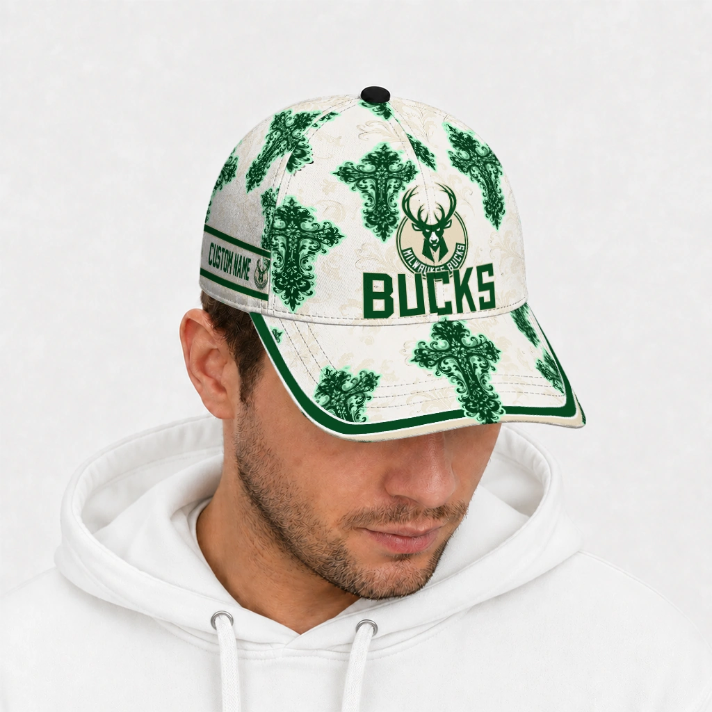 milwaukee-bucks-cap-customized-damask-pattern-green-white-new-arrival.webp