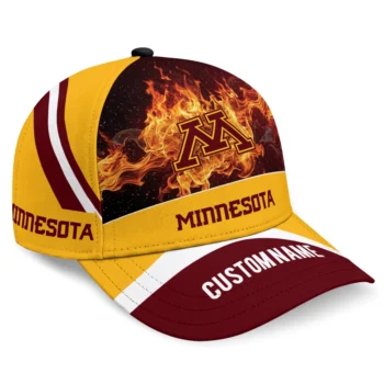 Minnesota Golden Gophers Cap - Customized Blazing Fire Maroon