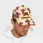 minnesota-golden-gophers-cap-customized-damask-pattern-maroon-white-best-selling.webp