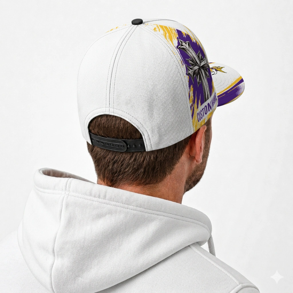 minnesota-vikings-cap-customized-grunge-cross-purple-white-latest-model.webp