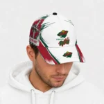 minnesota-wild-cap-custom-grunge-cross-red-white-best-selling.webp
