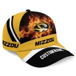 missouri-tigers-cap-personalized-blazing-fire-black-best-selling.webp