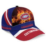montreal-canadiens-cap-personalized-blazing-fire-red-best-selling.webp