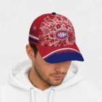 montreal-canadiens-cap-personalized-tropical-floral-red-best-selling.webp