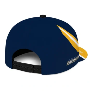 nashville predators cap custom blazing fire gold fashion forward