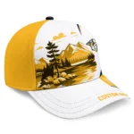 nashville-predators-cap-customized-flat-illustration-gold-white-best-selling.webp