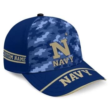 Navy Midshipmen Cap - Customized Pixel Camo Blue
