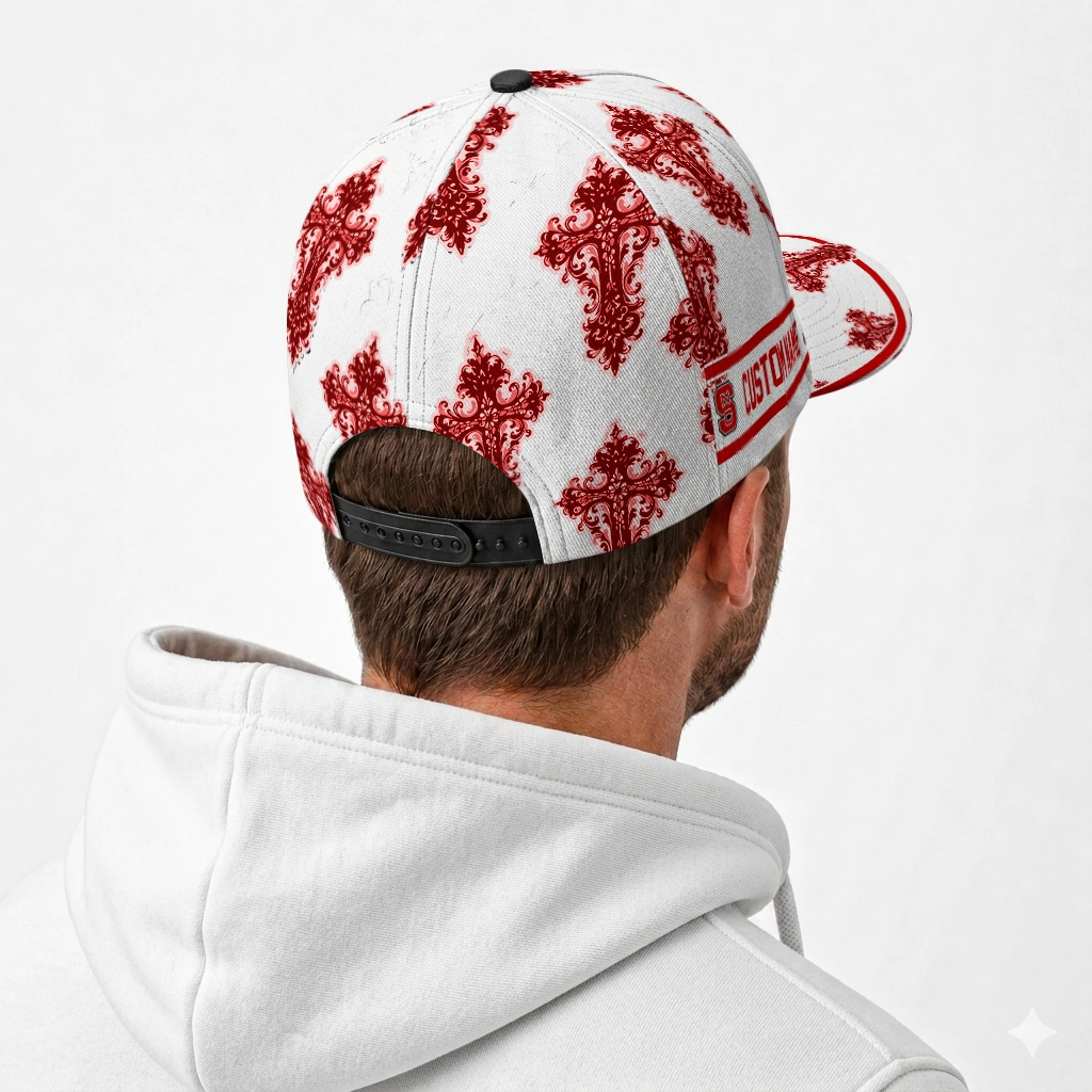 nc-state-wolfpack-cap-personalized-damask-pattern-red-white-latest-model.webp