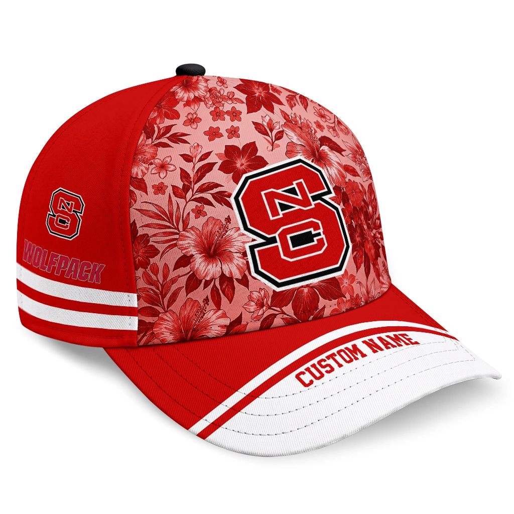nc-state-wolfpack-cap-personalized-tropical-floral-red-best-selling.webp nc state wolfpack cap personalized tropical floral red best selling