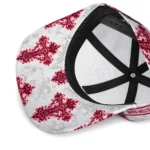 new-mexico-lobos-cap-personalized-damask-pattern-red-white-best-selling.webp