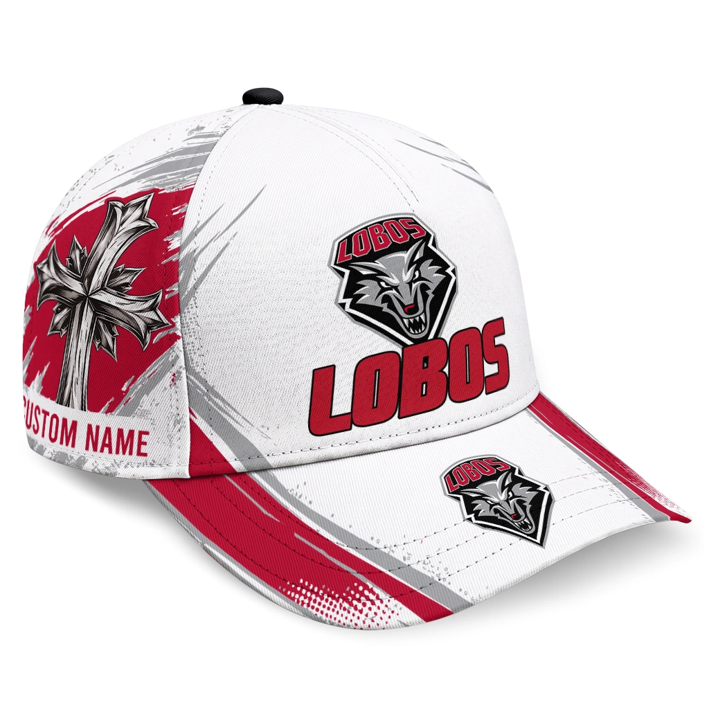 new-mexico-lobos-cap-personalized-grunge-cross-red-white-best-selling.webp new mexico lobos cap personalized grunge cross red white best selling