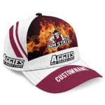 new-mexico-state-aggies-cap-personalized-blazing-fire-crimson-best-selling.webp