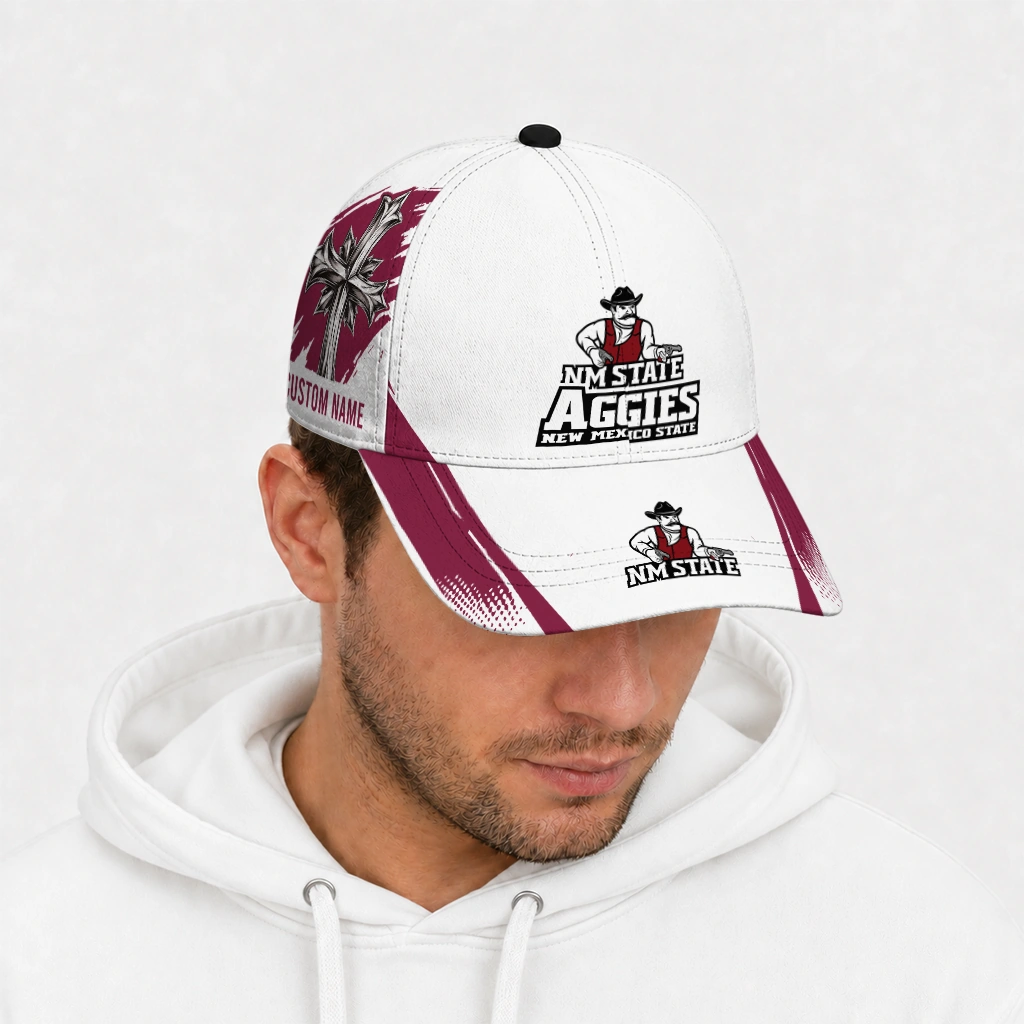 new-mexico-state-aggies-cap-personalized-grunge-cross-crimson-white-new-arrival.webp