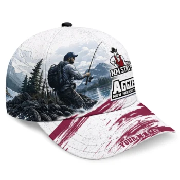 New Mexico State Aggies Cap - Personalized Photo Realistic Crimson White