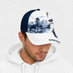 new-orleans-pelicans-cap-custom-flat-illustration-navy-white-best-selling.webp