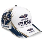 new-orleans-pelicans-cap-customized-grunge-cross-navy-white-best-selling.webp