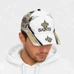new-orleans-saints-cap-custom-grunge-cross-gold-white-best-selling.webp