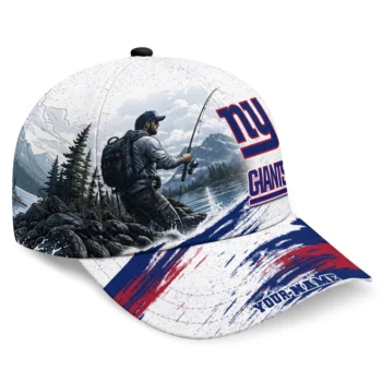 New York Giants Cap - Customized Photo Realistic Blue White
