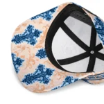 new-york-islanders-cap-custom-damask-pattern-blue-white-best-selling.webp