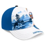 new-york-islanders-cap-custom-flat-illustration-blue-white-best-selling.webp