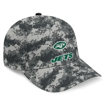 New York Jets Cap - Custom Digital Camo Gray