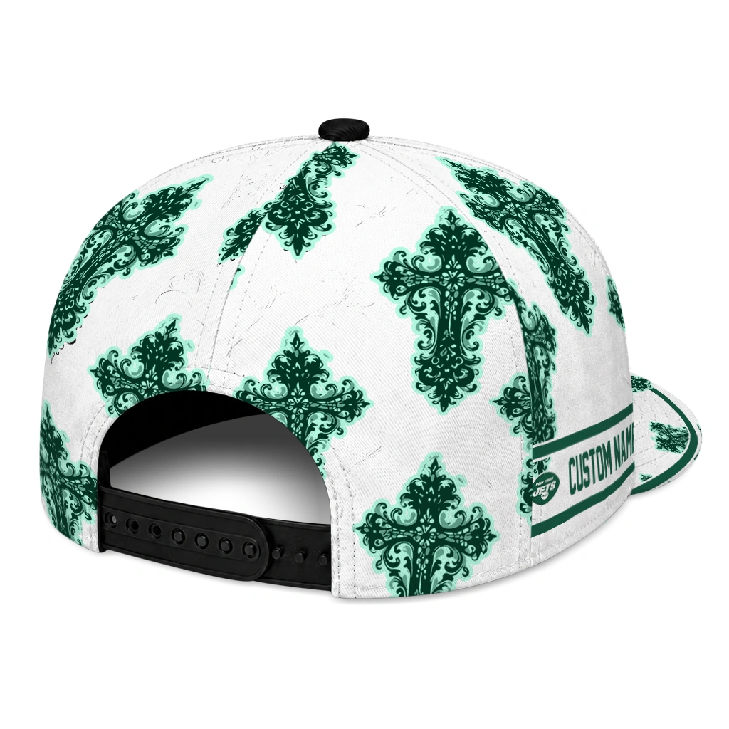 new-york-jets-cap-customized-damask-pattern-green-white-fashion-forward.webp