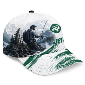 New York Jets Cap - Personalized Photo Realistic Green White