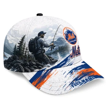 New York Mets Cap - Customized Photo Realistic Blue White