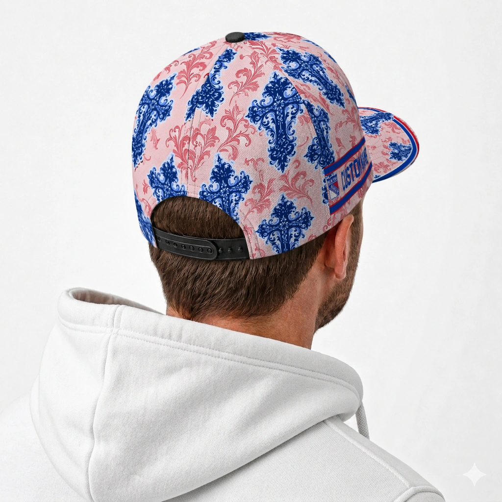 new-york-rangers-cap-customized-damask-pattern-blue-white-latest-model.webp