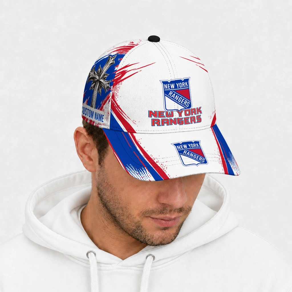 new-york-rangers-cap-personalized-grunge-cross-blue-white-new-arrival.webp