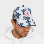 new-york-yankees-cap-customized-damask-pattern-navy-white-best-selling.webp