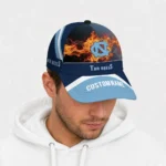north-carolina-tar-heels-cap-customized-blazing-fire-light-blue-best-selling.webp