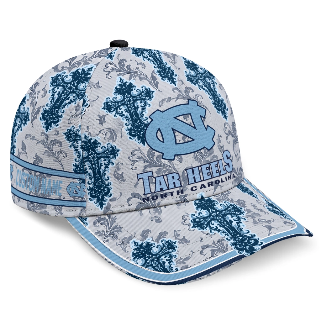 north-carolina-tar-heels-cap-customized-damask-pattern-light-blue-white-best-selling.webp north carolina tar heels cap customized damask pattern light blue white best selling