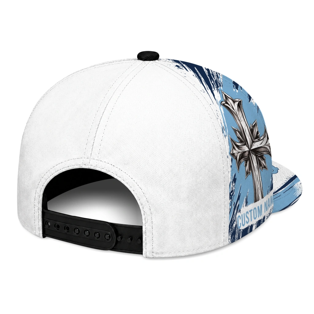 north-carolina-tar-heels-cap-customized-grunge-cross-light-blue-white-fashion-forward.webp
