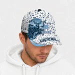 north-carolina-tar-heels-cap-customized-toile-pattern-light-blue-white-best-selling.webp