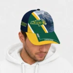 north-dakota-state-bison-cap-personalized-diagonal-slash-green-best-selling.webp