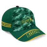 north-dakota-state-bison-cap-personalized-pixel-camo-green-best-selling.webp