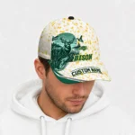 north-dakota-state-bison-cap-personalized-toile-pattern-green-white-best-selling.webp