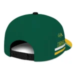 north-dakota-state-bison-cap-personalized-tropical-floral-green-best-selling.webp