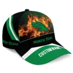 north-texas-mean-green-cap-personalized-blazing-fire-green-best-selling.webp