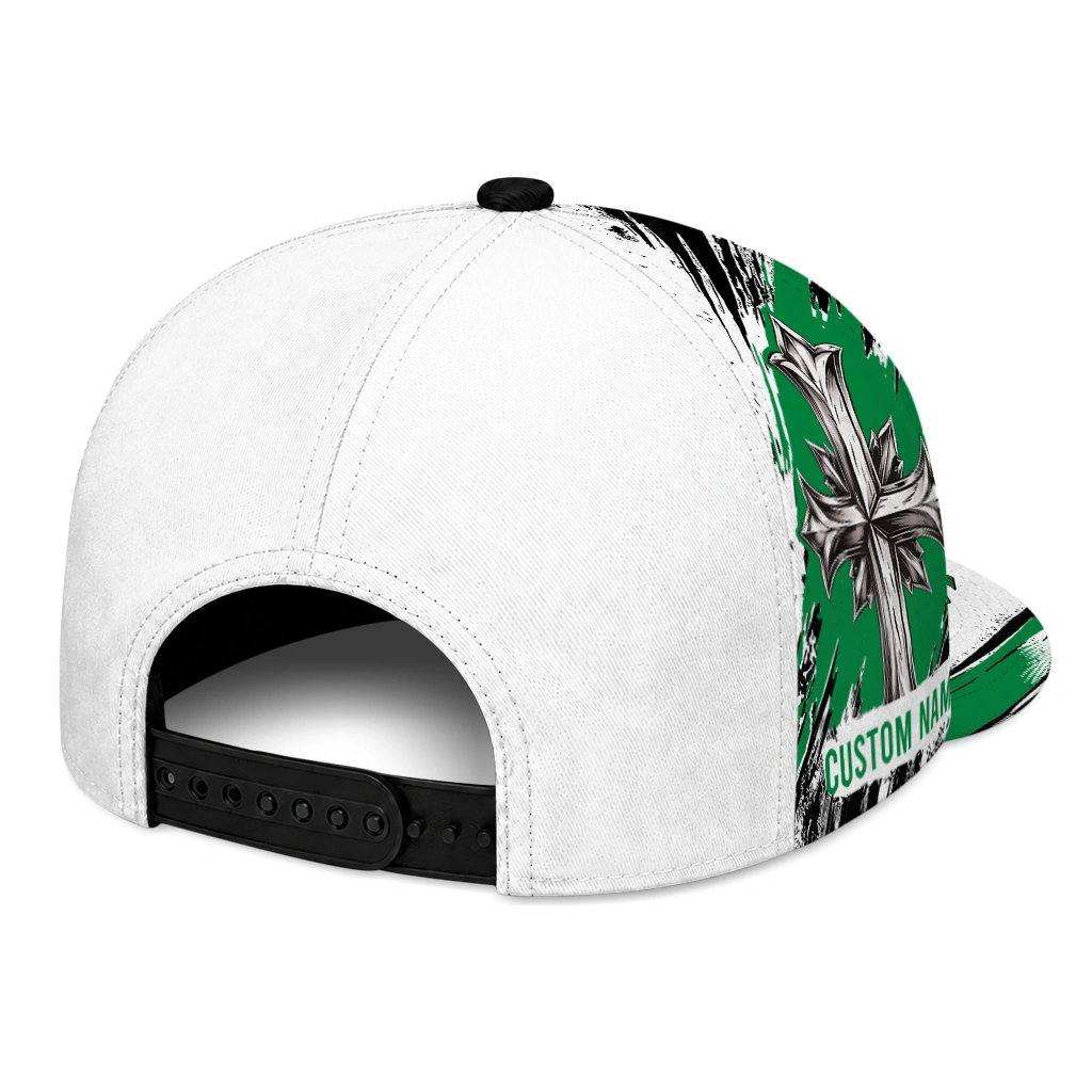 north-texas-mean-green-cap-personalized-grunge-cross-green-white-fashion-forward.webp