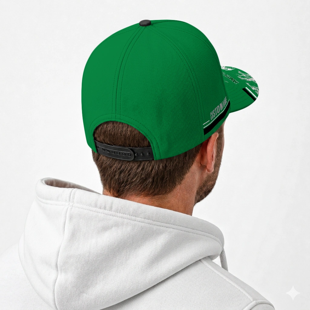 north-texas-mean-green-cap-personalized-smoke-flames-green-latest-model.webp