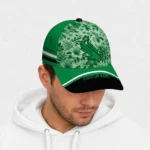 north-texas-mean-green-cap-personalized-tropical-floral-green-best-selling.webp