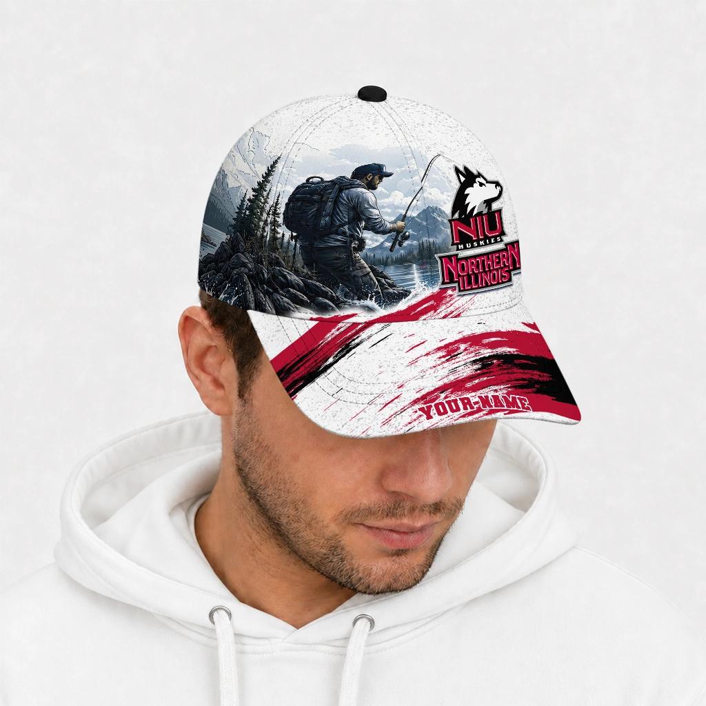 northern-illinois-huskies-cap-custom-photo-realistic-red-white-new-arrival.webp