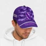 northwestern-wildcats-cap-customized-pixel-camo-purple-best-selling.webp