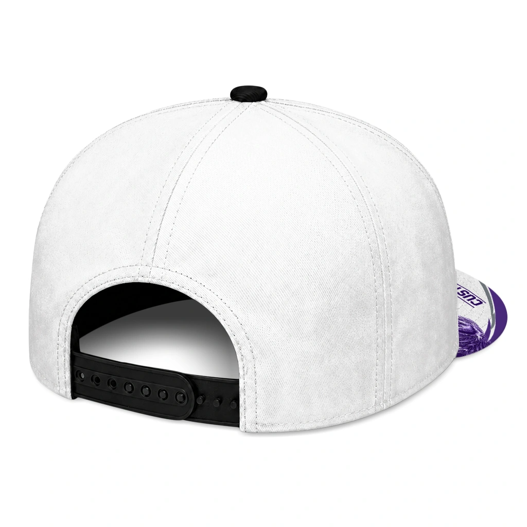northwestern-wildcats-cap-customized-toile-pattern-purple-white-fashion-forward.webp